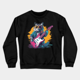 cute cat Crewneck Sweatshirt